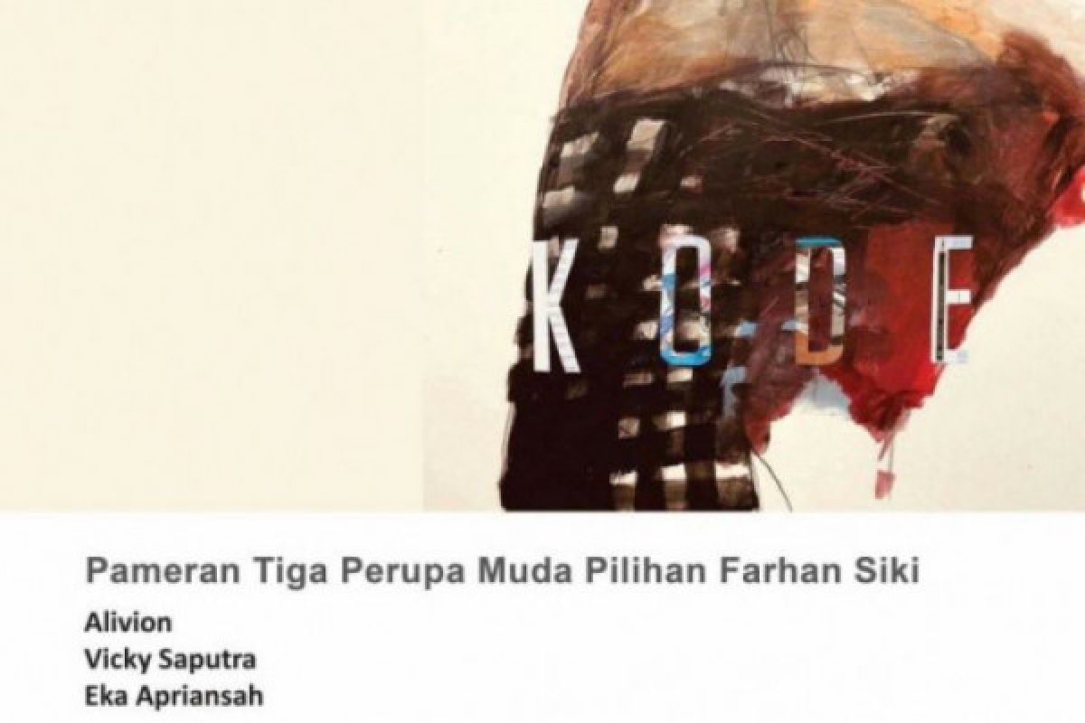 Tiga perupa muda gelar pameran bertema "Kode"