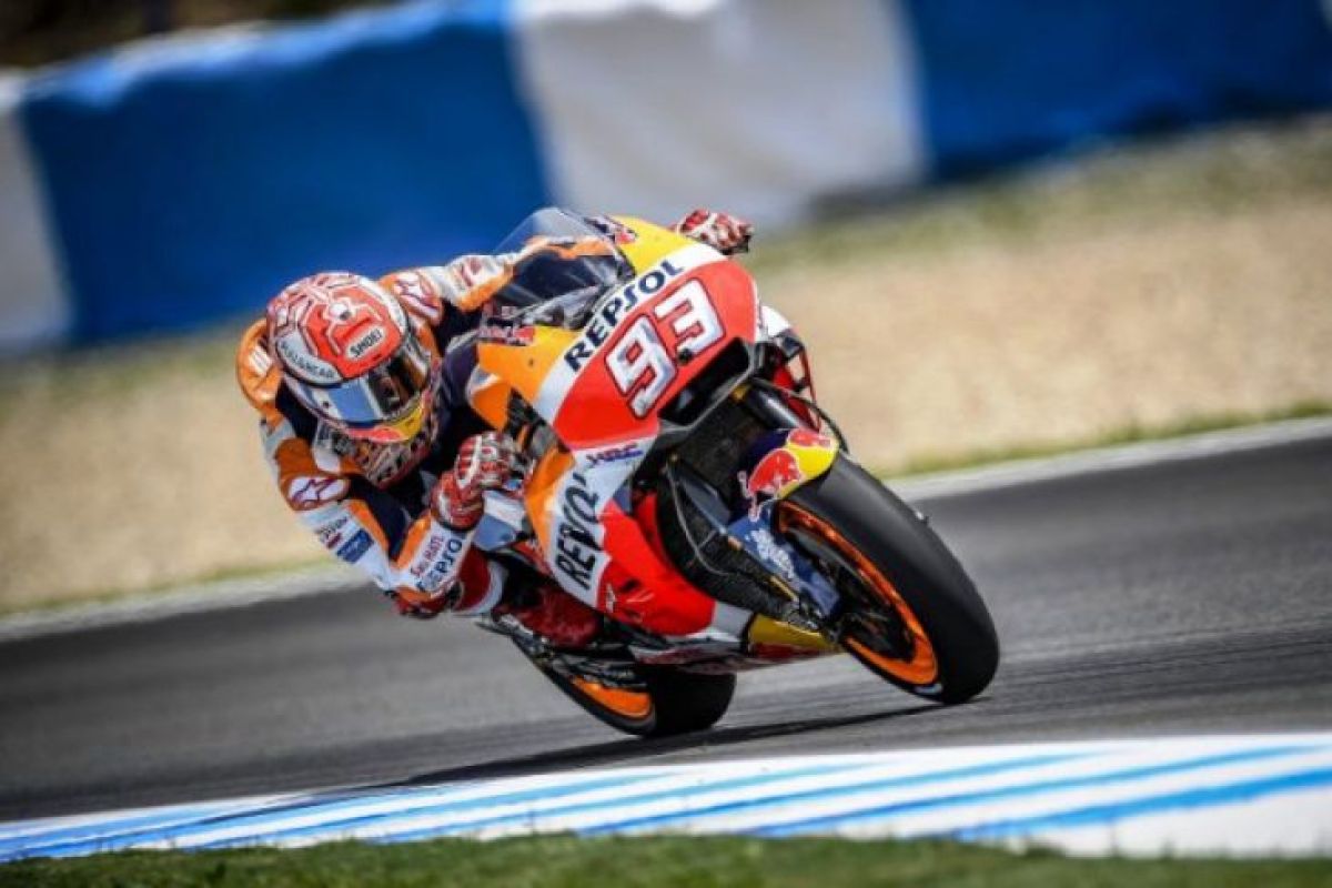 Marquez juara di MotoGP Belanda