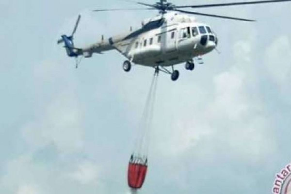 Meski Berkurang, BPBD Riau Tetap Kerahkan 6 Helikopter Padamkan Kathutla di Pesisir