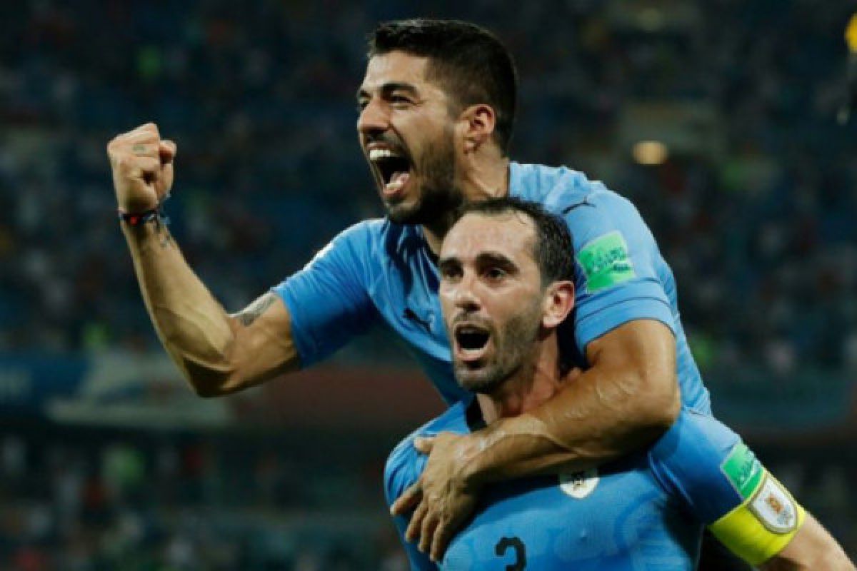 Laga pembuka perempat final: Uruguay hadapi Prancis