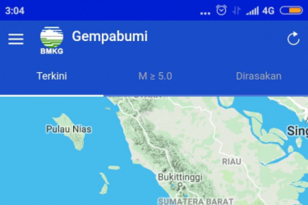 Sejak dinihari Mentawai diguncang gempa enam kali,& waspadalah..!