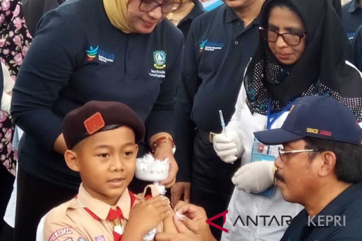 164 anak Tanjungpinang terjangkit campak dan rubella