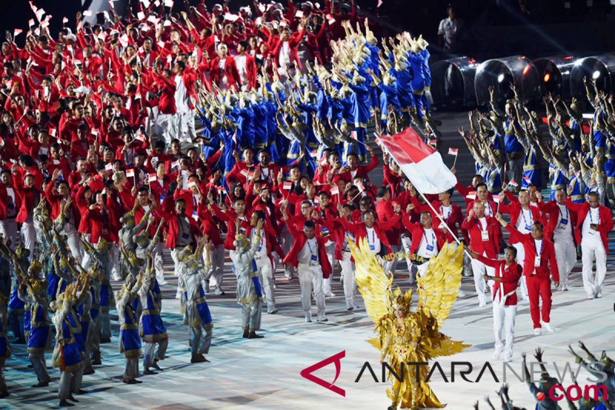 Indonesia asian games discount 2018 opening ceremony