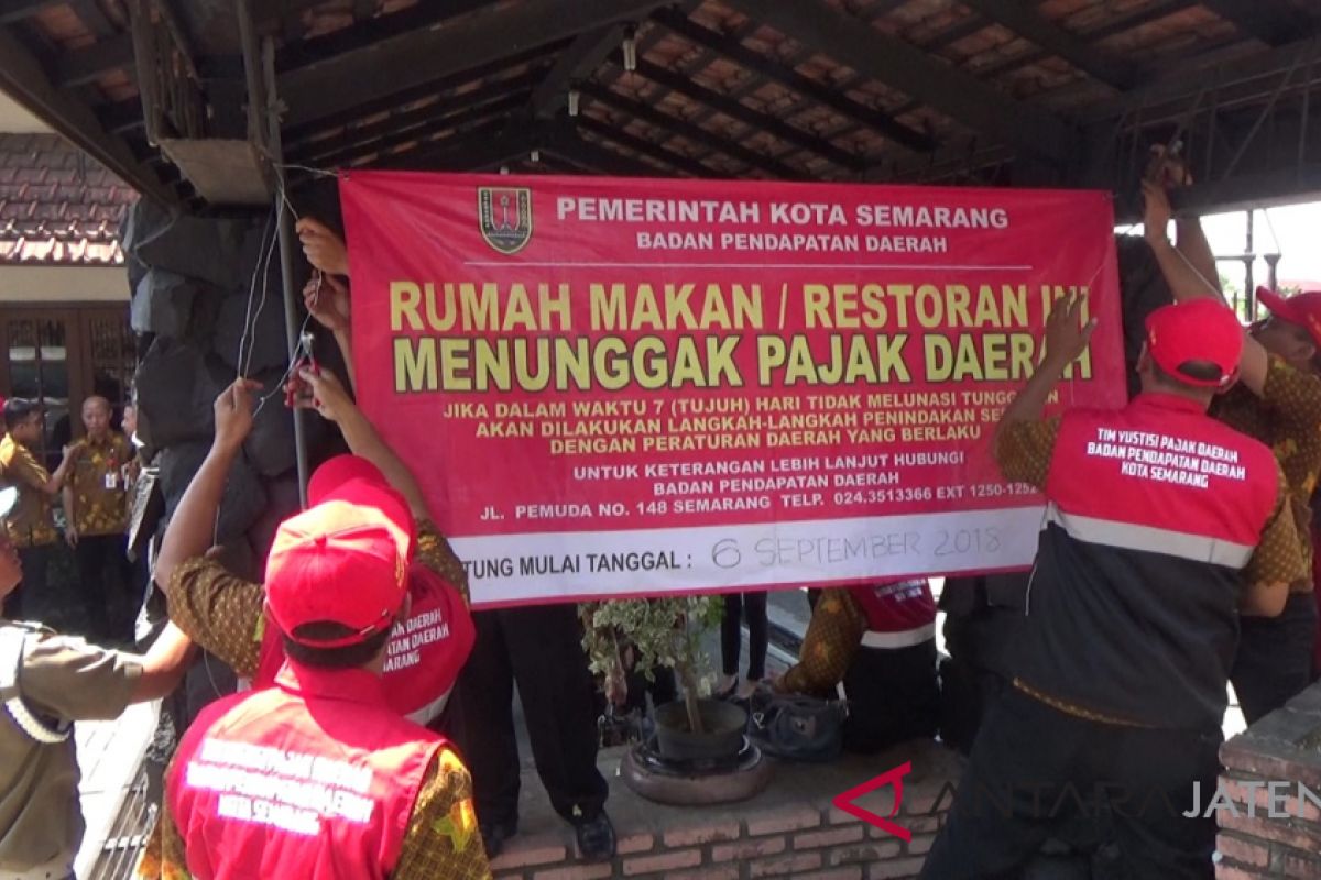 Menunggak pajak, dua restoran besar di Semarang diancam ditutup