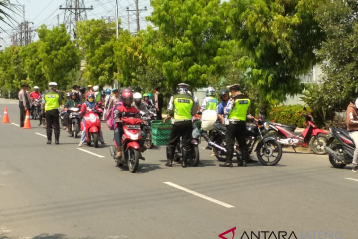 24.860 pelanggar lalu lintas di Kudus kena tilang