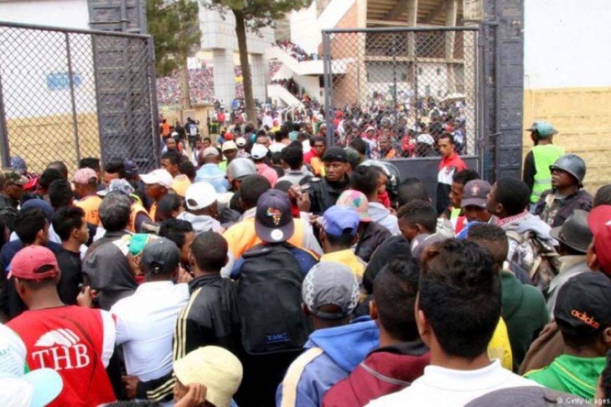 Piala Afrika, fans tewas terinjak jelang laga Madagaskar vs Senegal