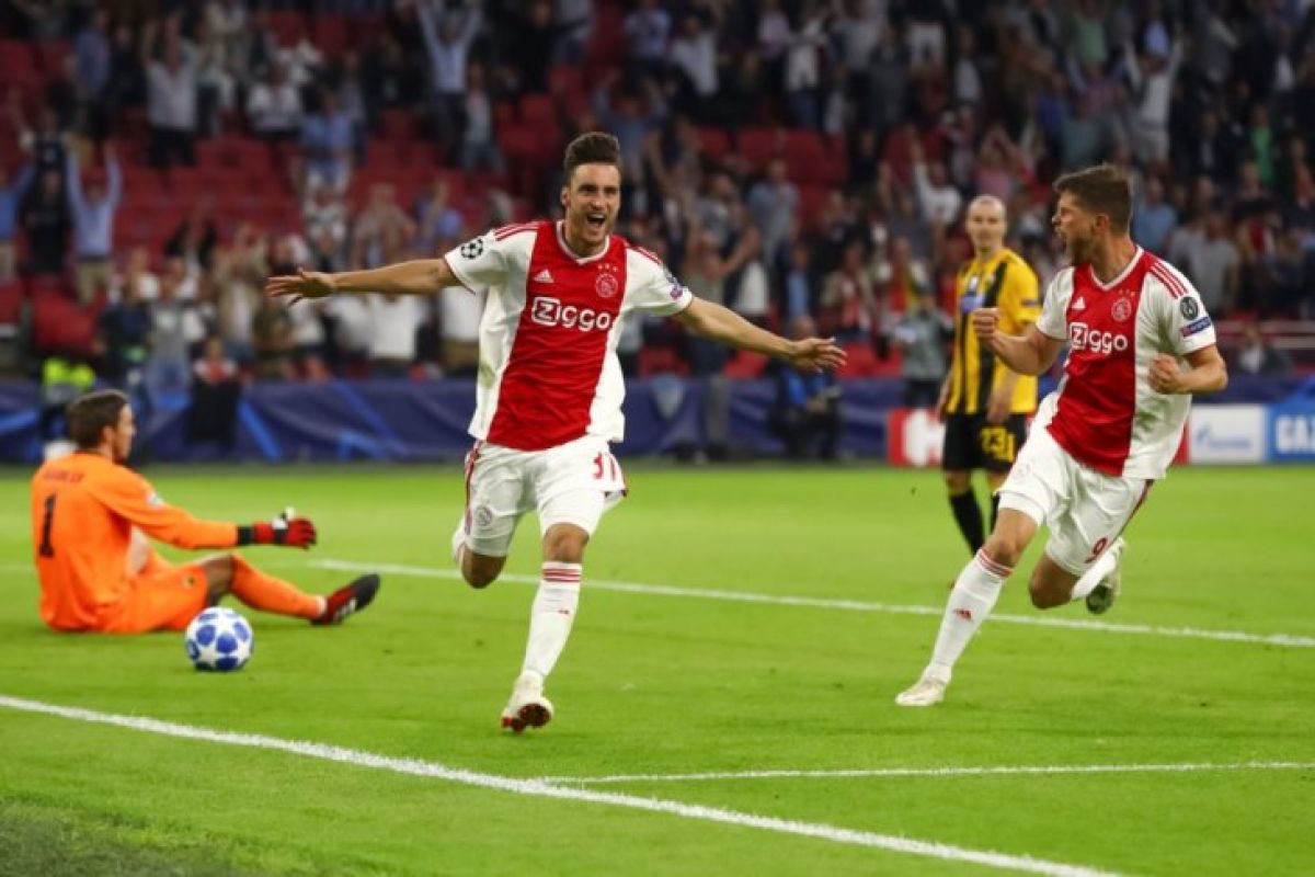 Tagliafico sumbang dua gol saat Ajax cukur AEK 3-0