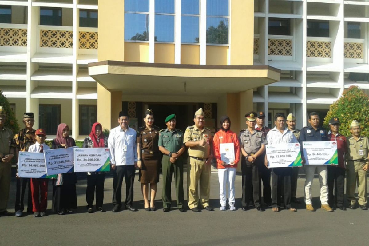 BPJS Ketenagakerjaan Kudus salurkan santunan Rp177,24 juta