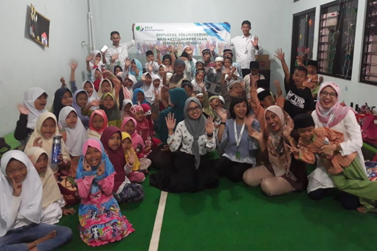 BPJS Ketenagakerjaan gelar employee volunteering