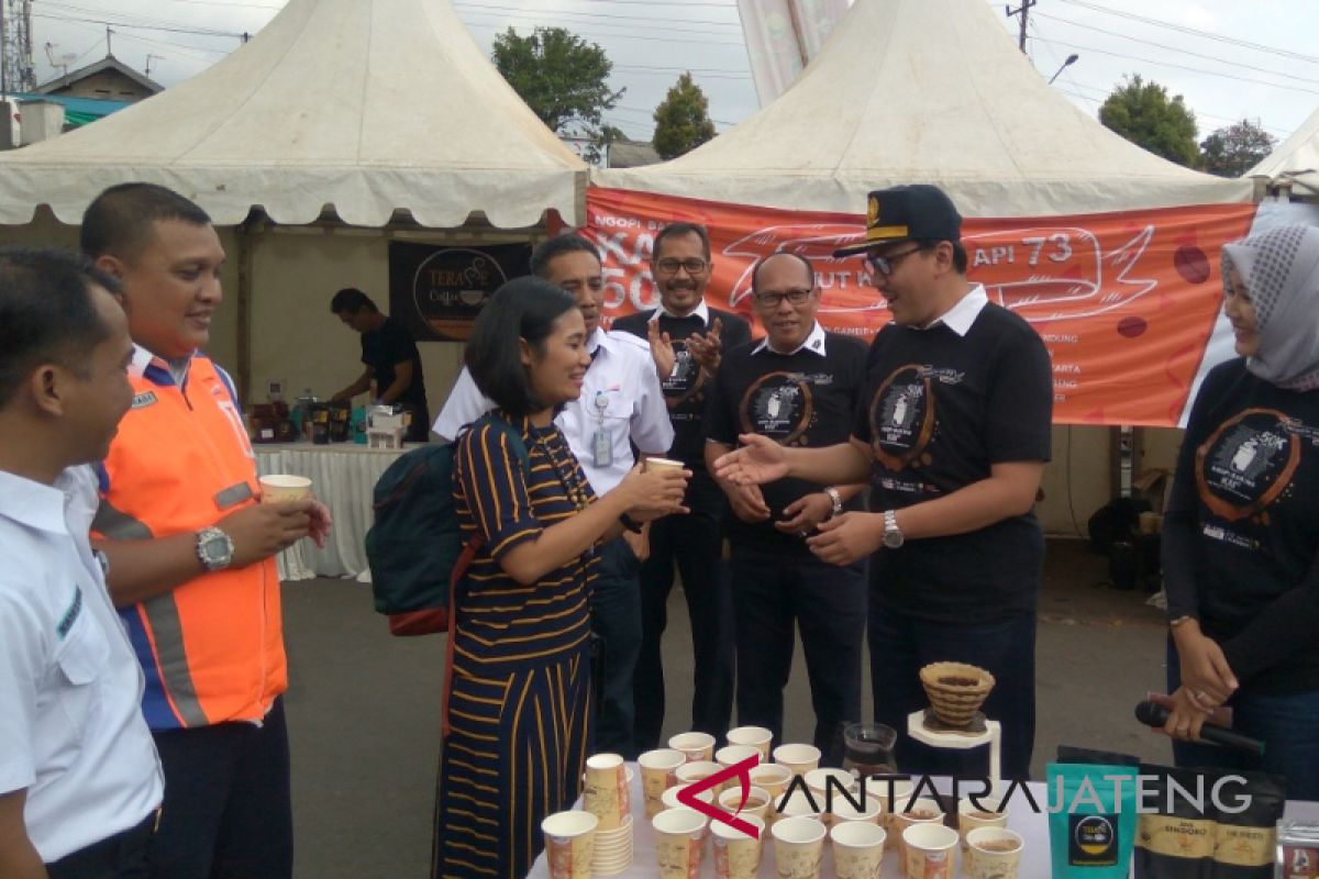 "Ngopi Bareng KAI #2" siapkan 50.000 gelas kopi gratis