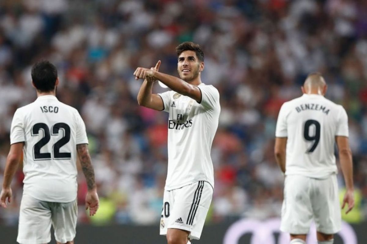 Gol tunggal Asensio menangkan Real Madrid atas Espanyol