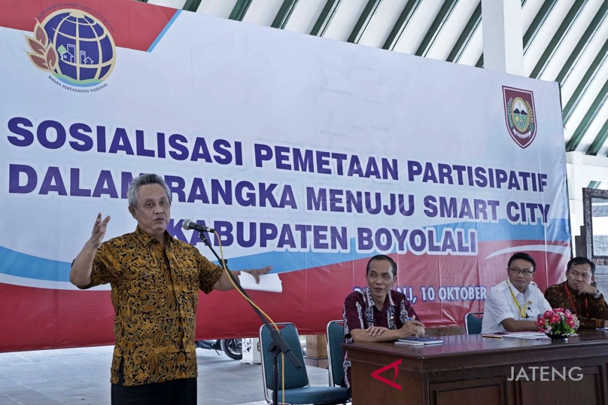 Pemkab Boyolali dukung program kebijakan satu peta