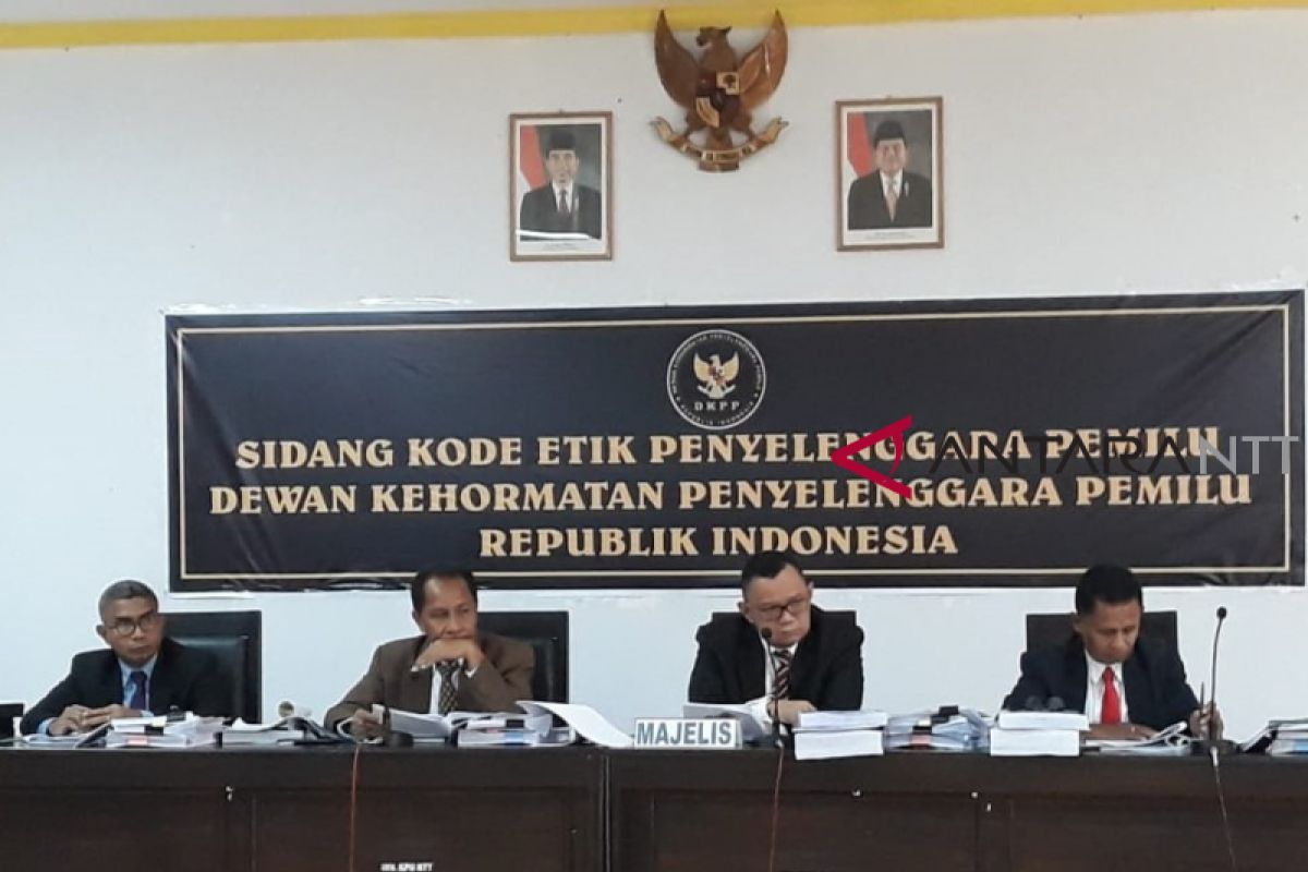 DKPP mulai gelar sidang kode etik KPU-Bawaslu TTS