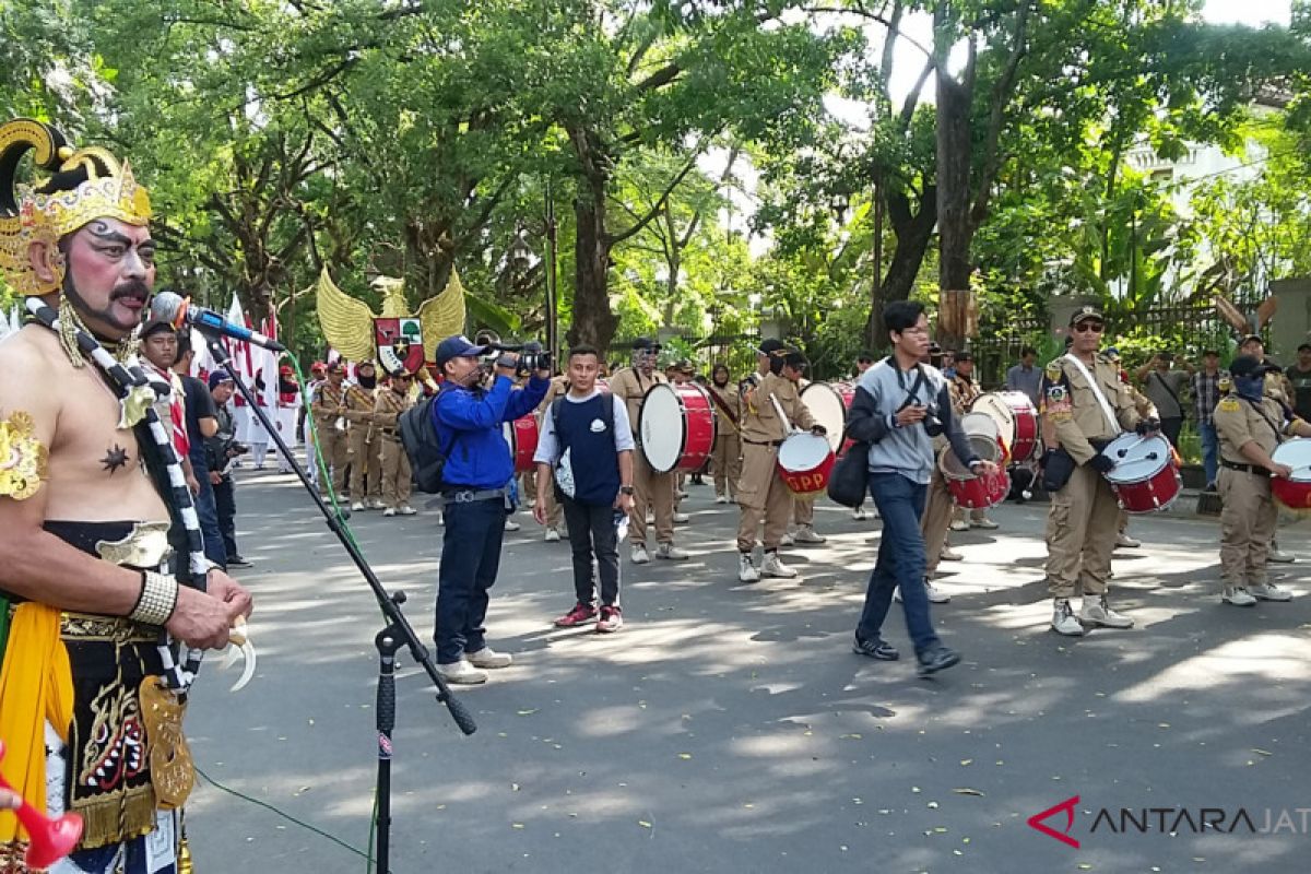 Berbagai Kota Pusaka kirab budaya di Solo