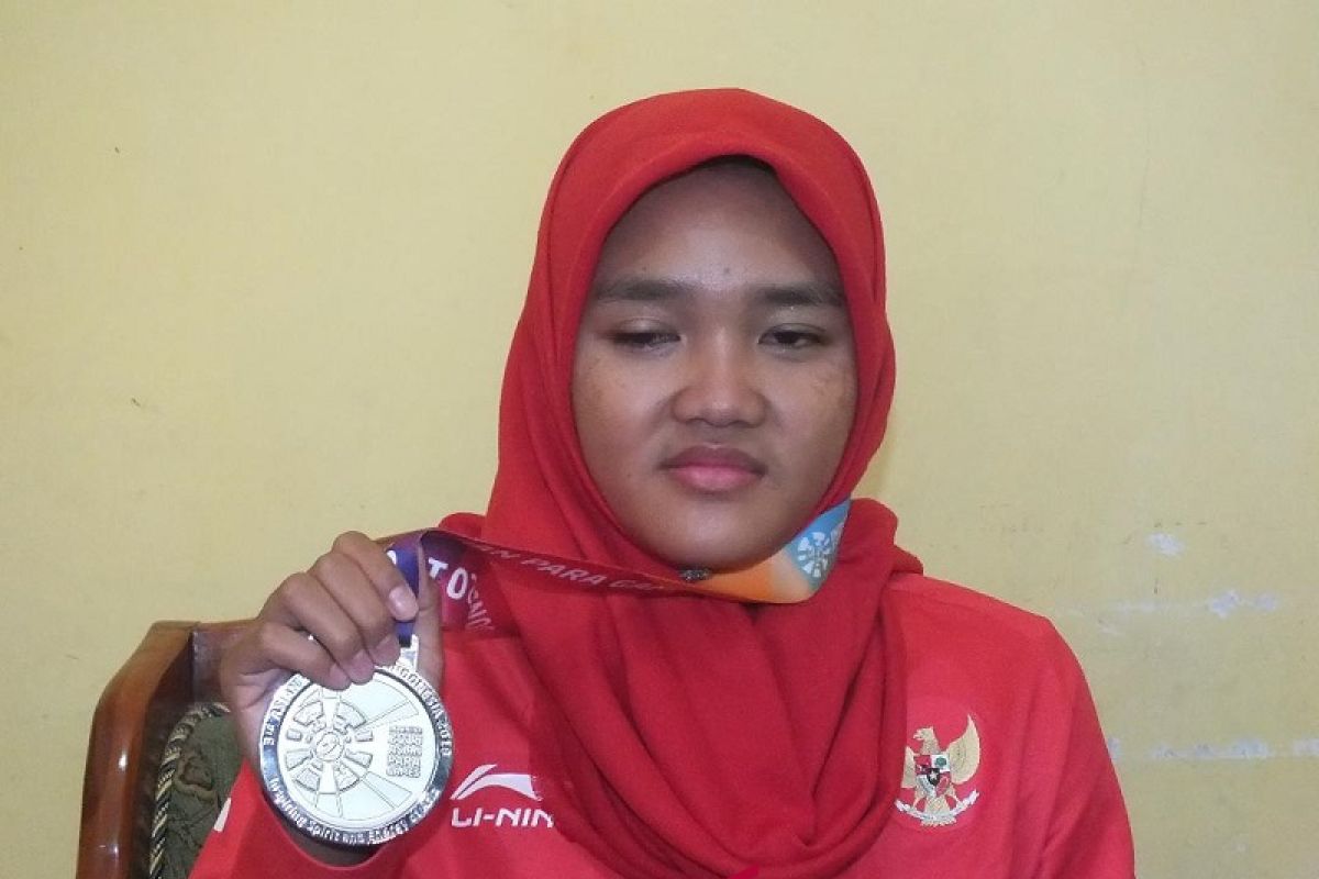 Atlet Asian Para Games peraih perak berniat berangkatkan haji orang tuanya