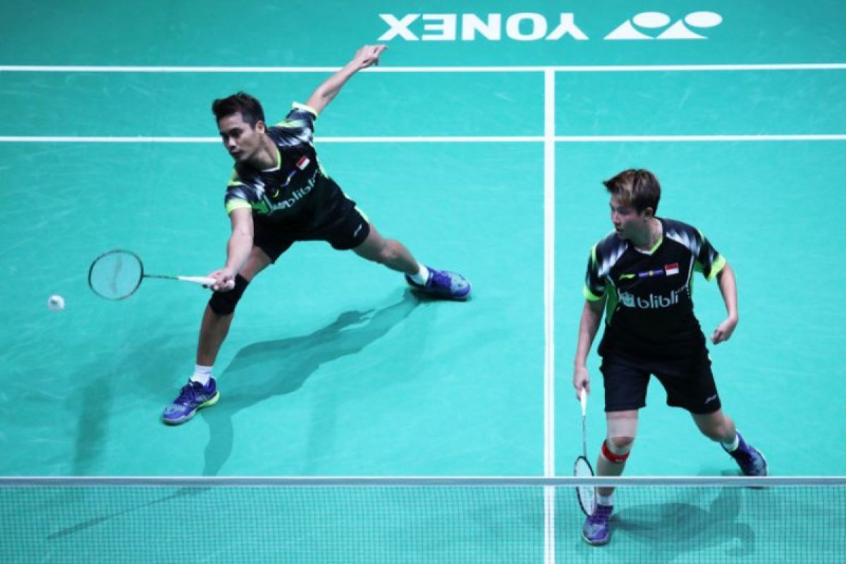 Tantowi/Natsir melaju ke putaran dua Prancis Terbuka