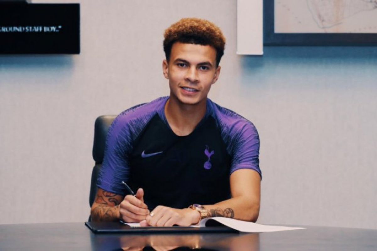 Dele Alli teken kontrak baru sampai 2024 di Spurs