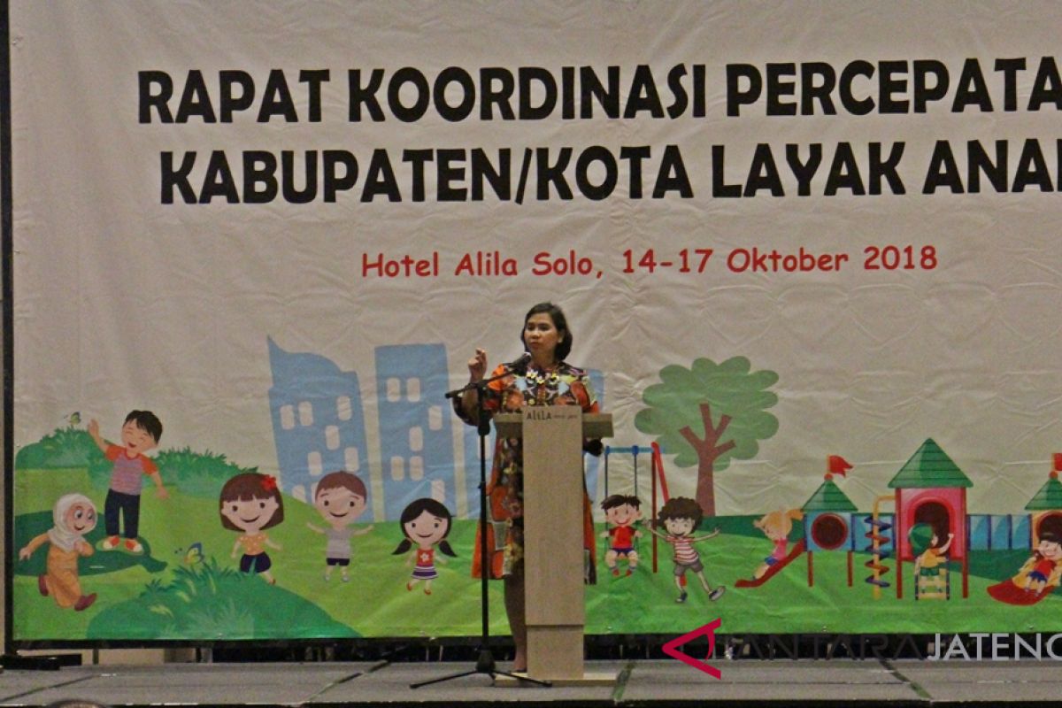 128 kabupaten/kota ikuti program percepatan Kota Layak Anak