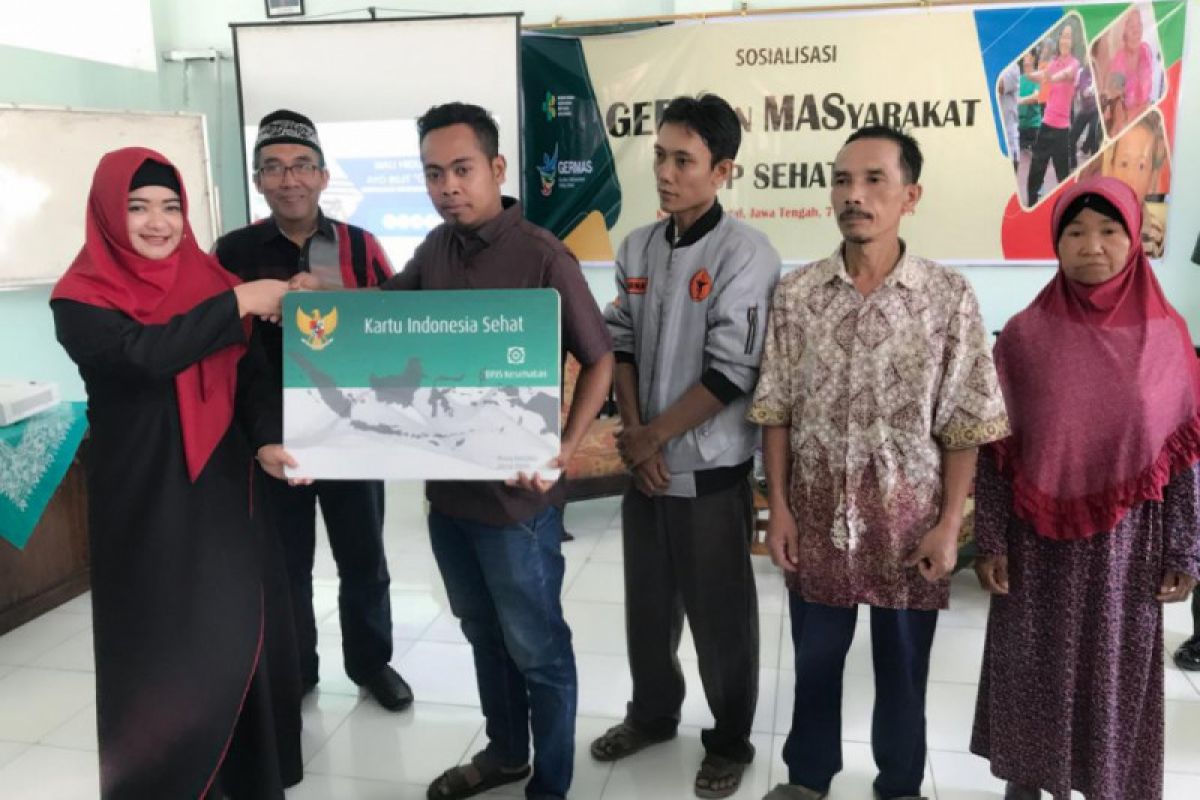 736.662 jiwa penduduk Kabupaten Tegal Terima KIS PBI