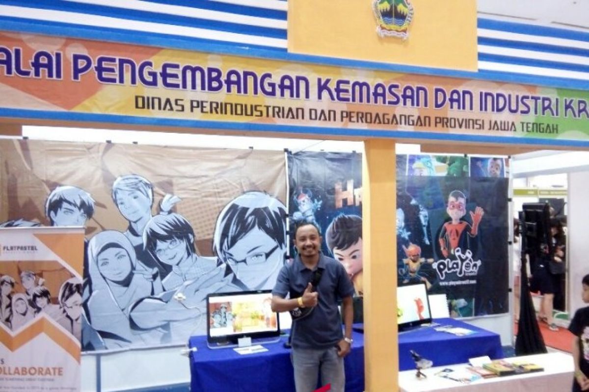 Industri kreatif Jateng ikut Indonesia Comic Con,karena miliki daya saing