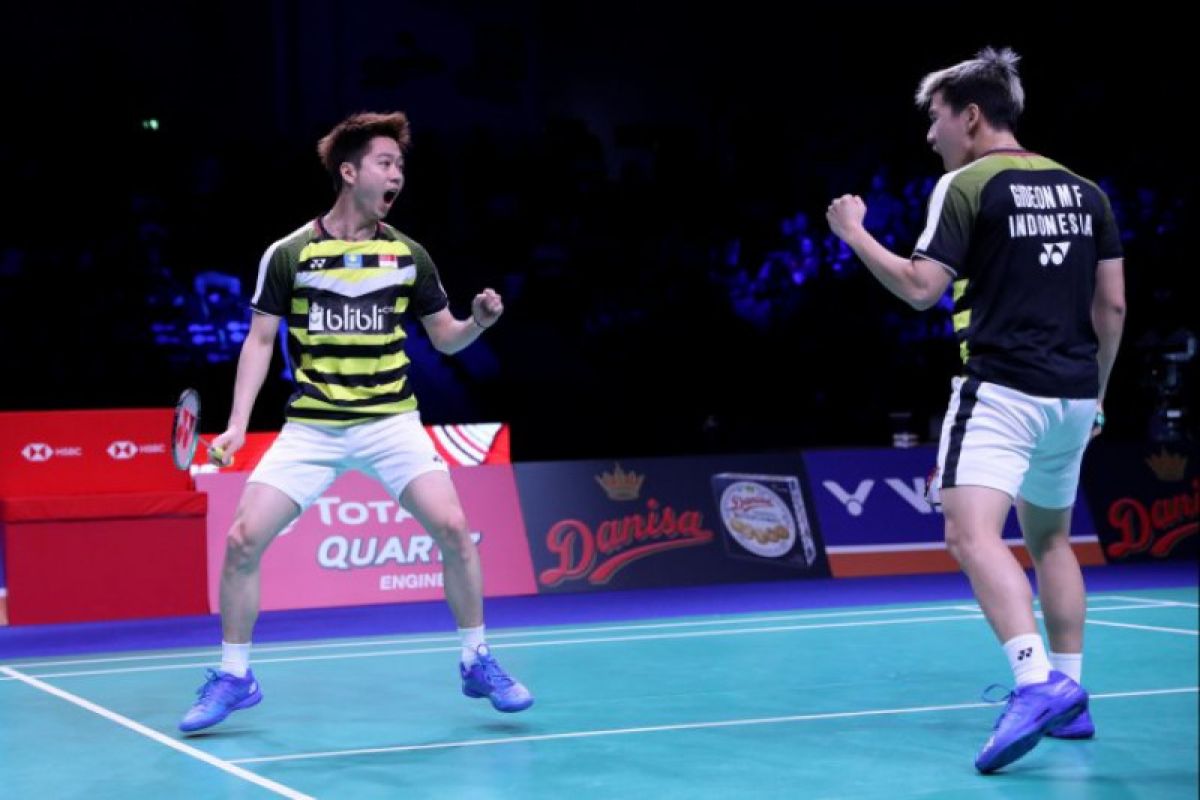 Kevin/Marcus rebut gelar juara Denmark terbuka