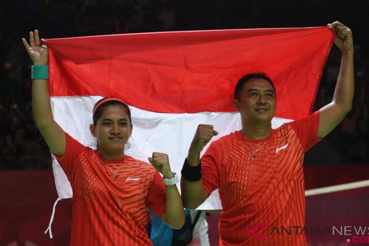 Indonesia mencapai final parabadminton keempat lewat Hary/Leani