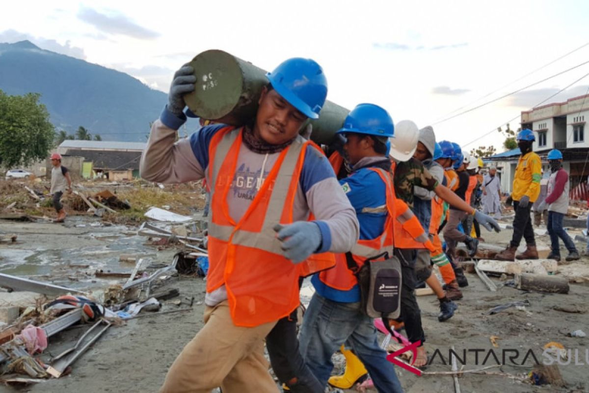 Upaya PLN pulihkan sistem kelistrikan Palu-Donggala