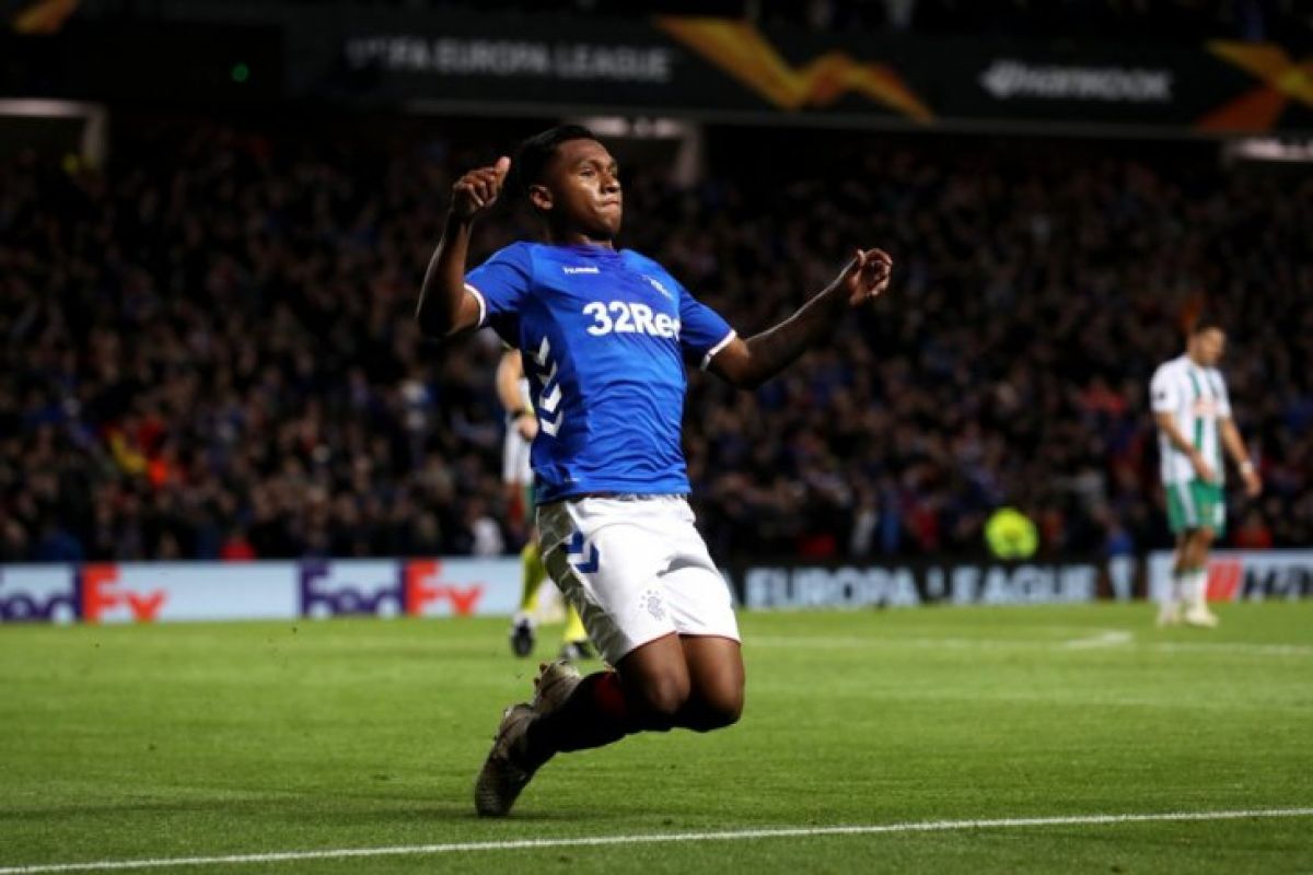 Morelos cetak dua gol, bawa Rangers kalahkan Rapid Wina 3-1