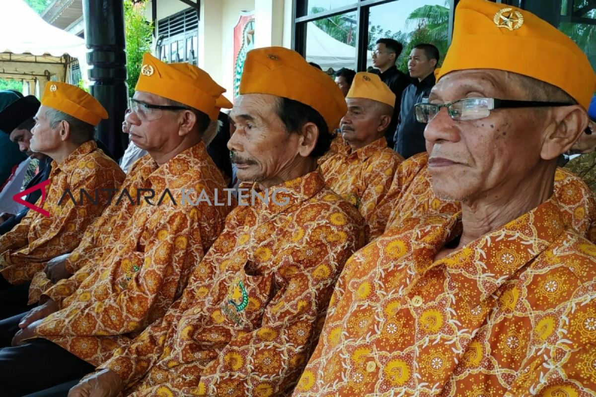 Gubernur minta kepala daerah di Kalteng penuhi kebutuhan veteran dan keluarga