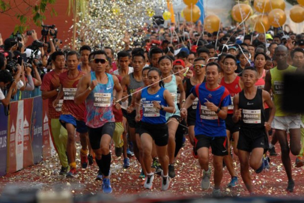 Pelari peserta Borobudur Marathon diminta antisipasi cuaca ekstrem