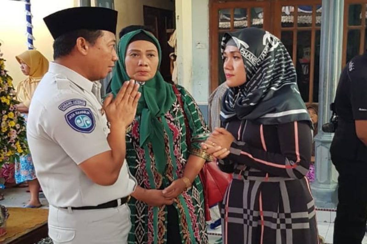 Jasa Raharja serahkan santunan kepada istri AKBP Mito