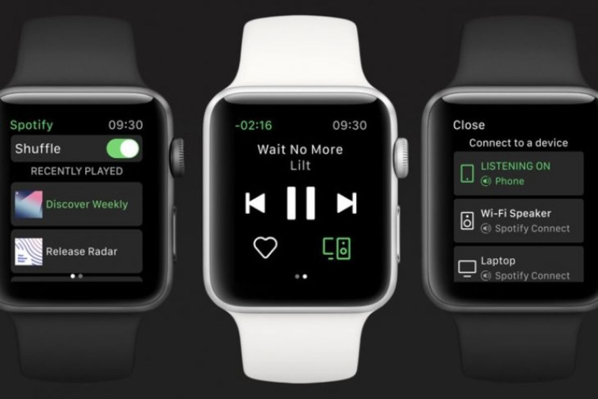 Spotify resmi hadir di Apple Watch