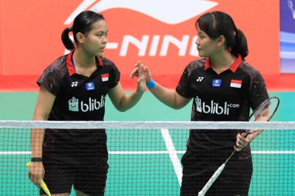 Agatha/Fadia raih Perunggu BWF World Junior Championships 2018