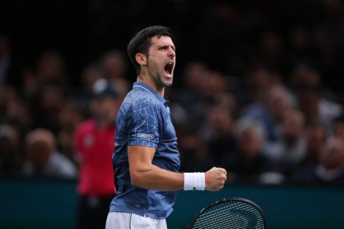 Djokovic gugup saat pertandingannya disaksikan Sampras