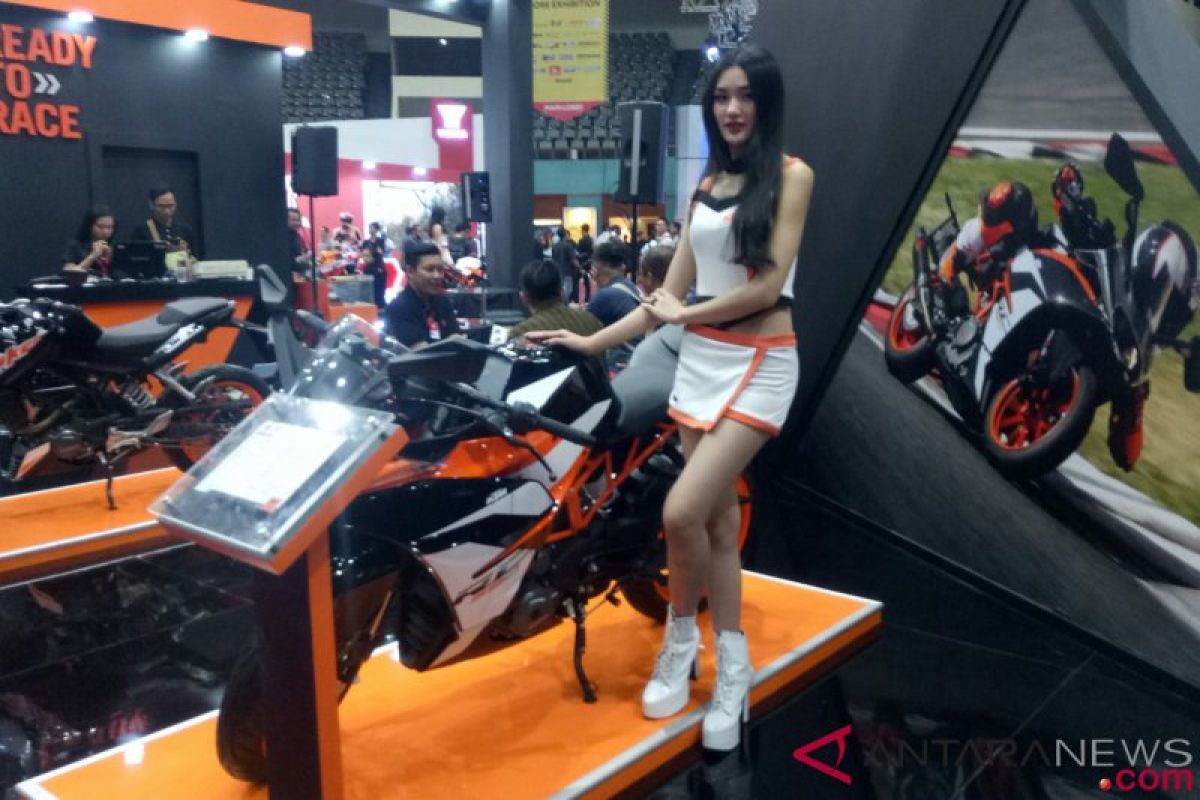 SPG kantongi Rp1 juta/hari di pameran sepeda motor ini