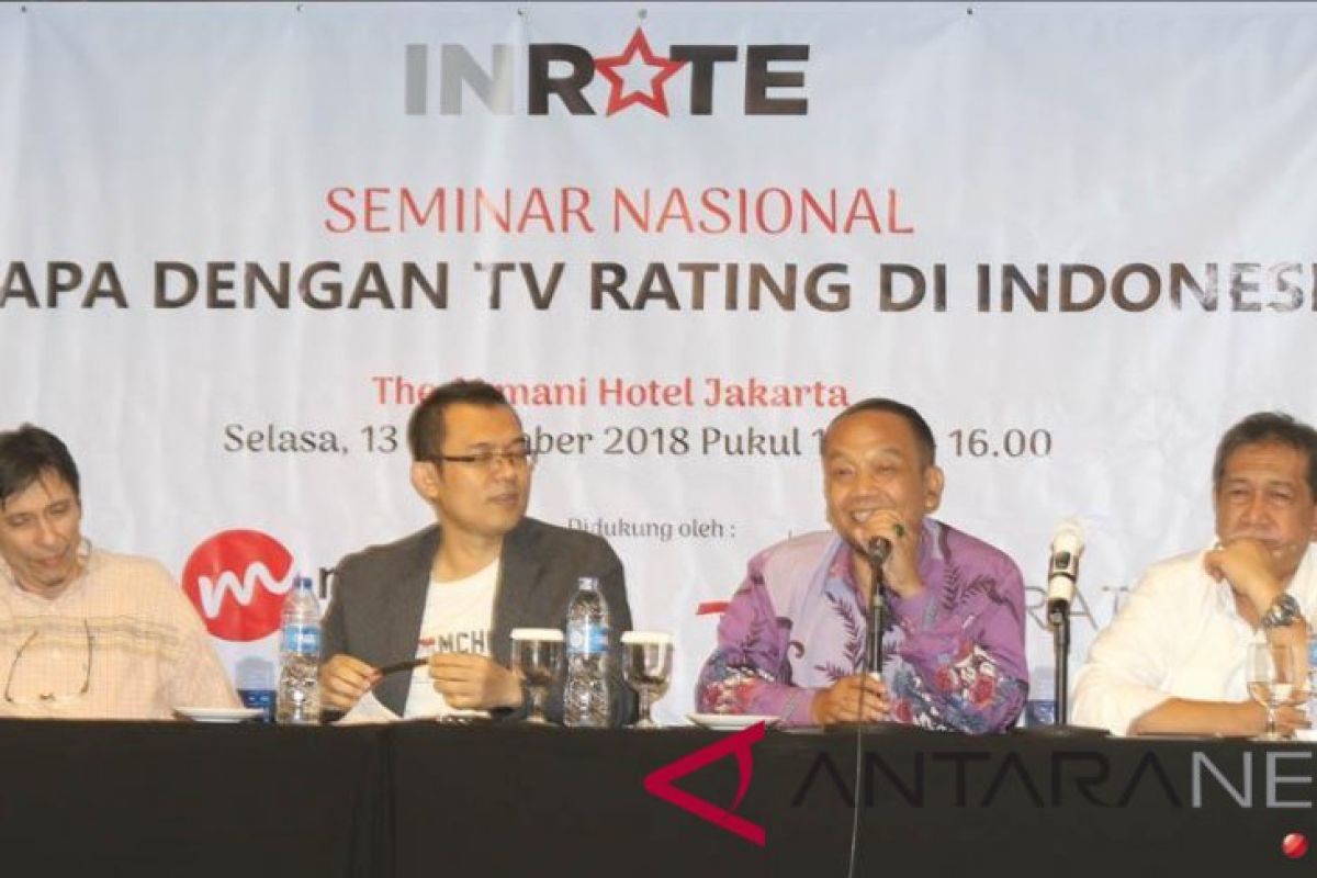 Praktisi ungkap rating televisi miliki banyak kelemahan