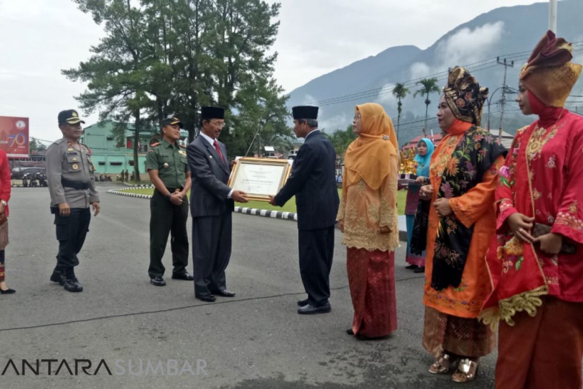 Peduli HAM, Pemkab Pasaman dapat penghargaan dari Kemenkumham