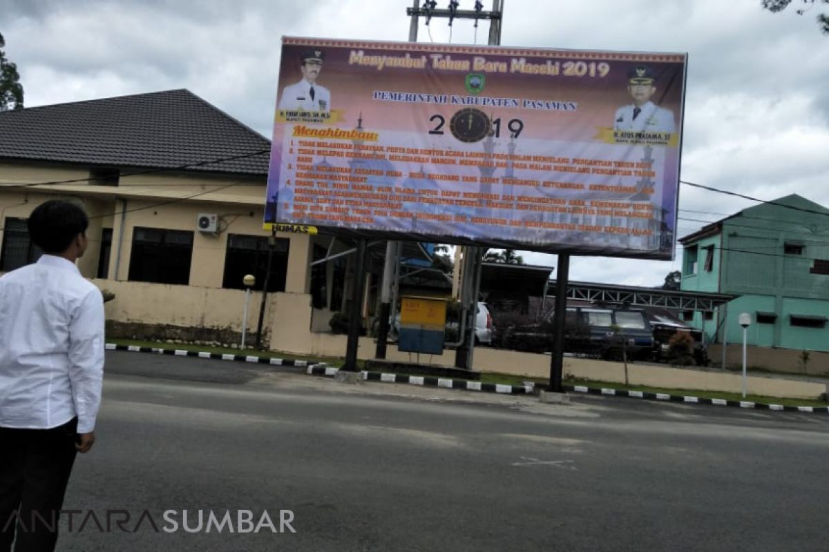 Pemkab Pasaman imbau masyarakat tidak gelar pesta pergantian tahun