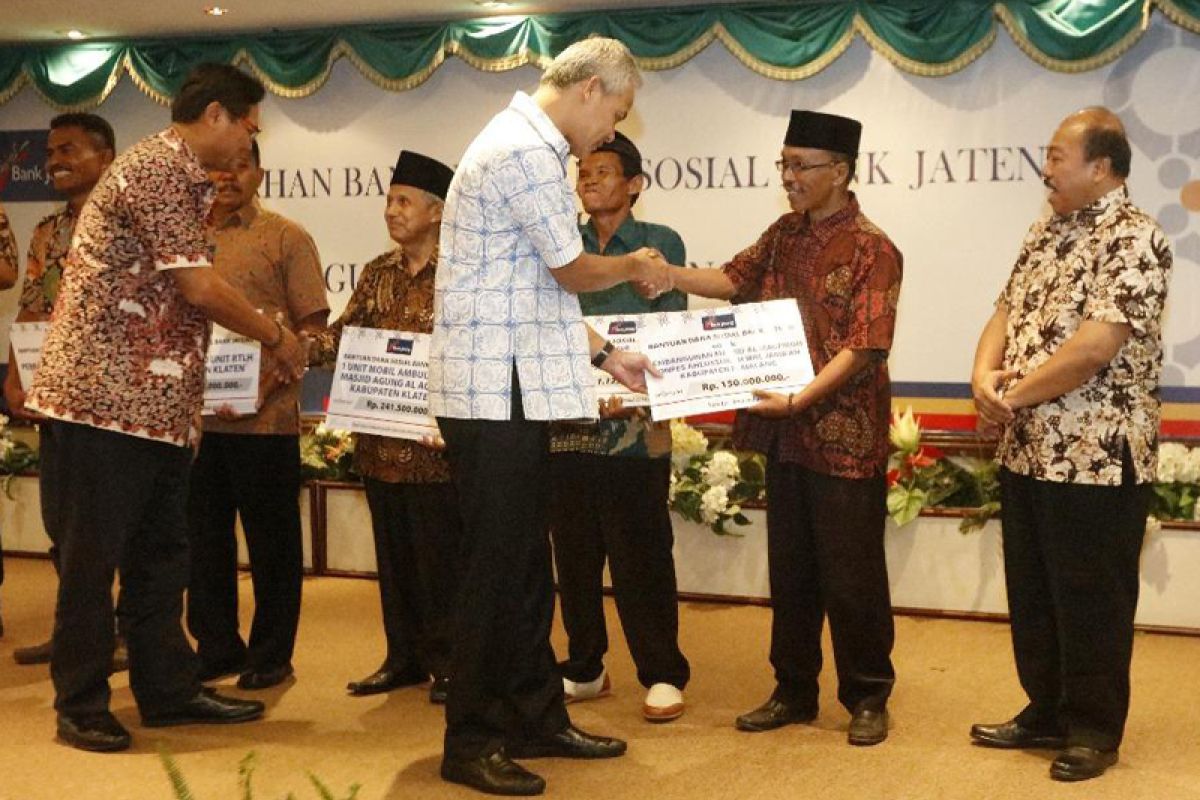 Bank Jateng telah salurkan Rp19 miliar dana CSR