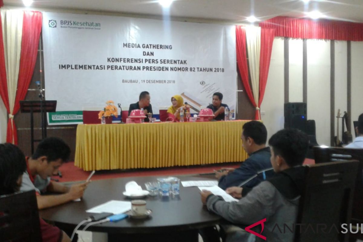 BPJS Kesehatan Baubau sosialisasikan Perpres JKN-KIS