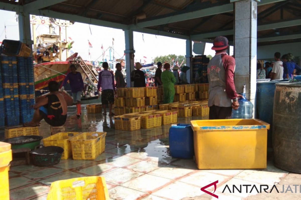 Nelayan Juana Pati pilih melelang ikannya di TPI Pekalongan