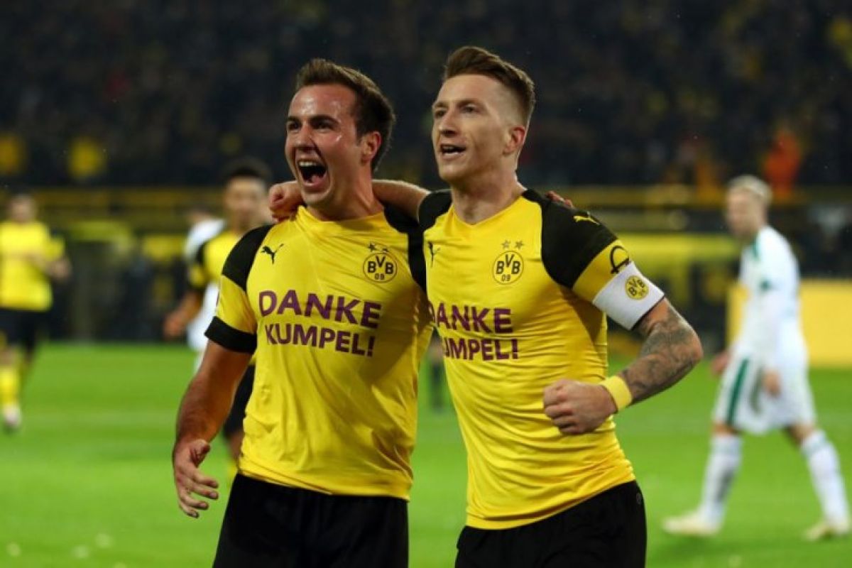 Sancho dan Reus jadikan Dortmund unggul sembilan poin di puncak klasemen