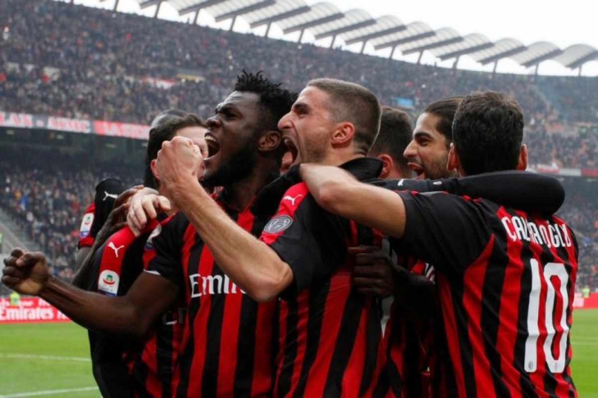 Penalti Kessie lengkapi kebangkitan Milan, kalahkan Parma 2-1