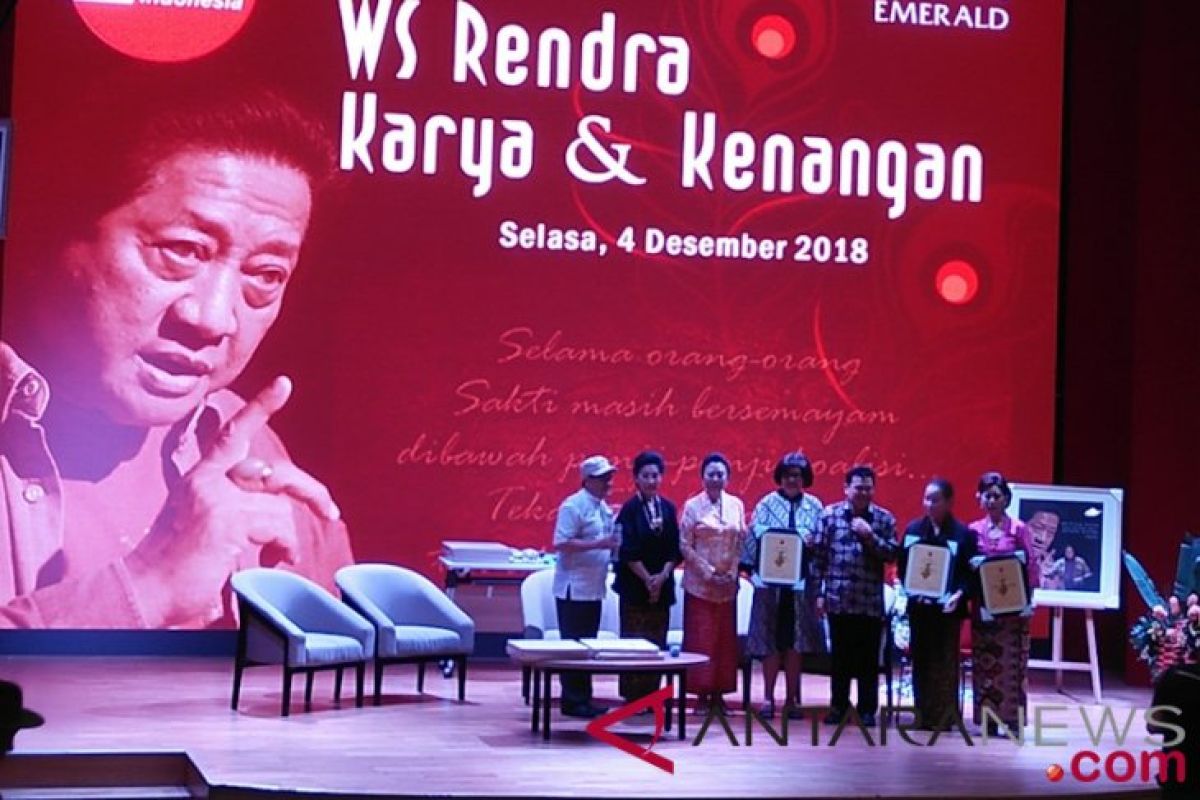 LBI beri penghargaan kepada W.S. Rendra