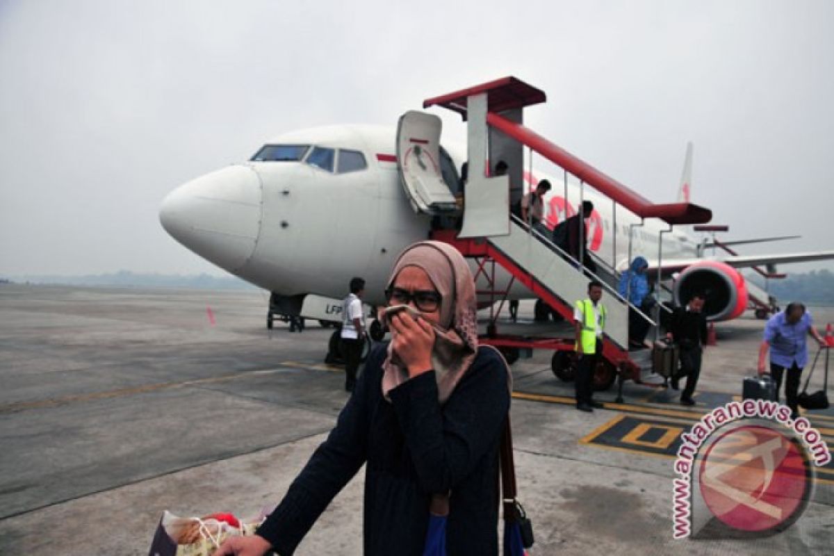 Jerebu akibat Karhutla belum ganggu aktivitas penerbangan Bandara Pekanbaru