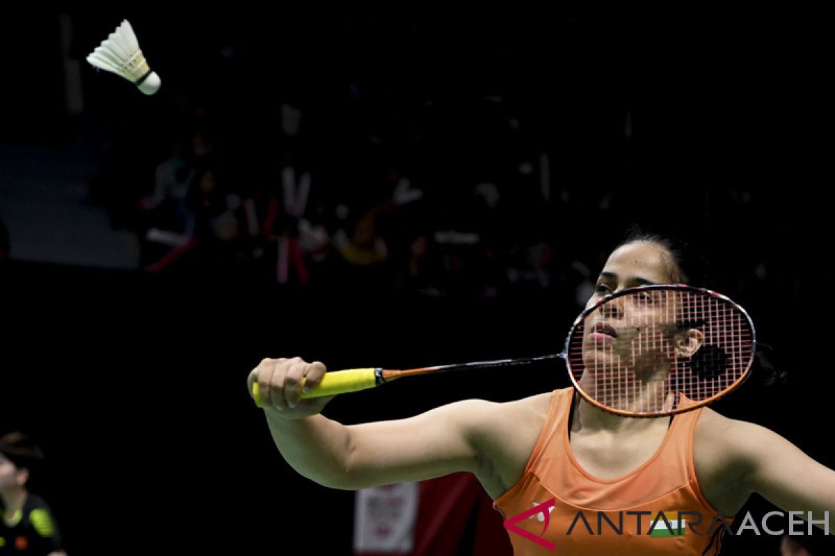 Pebulu tangkis Saina Nehwal senang raih kemenangan di India