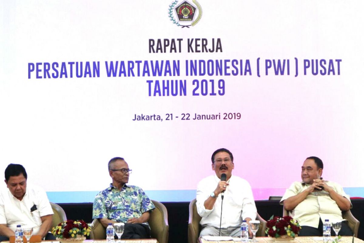 Rapat kerja PWI: Dari Vanessa Ke Wartawan Pemantau Pemilu