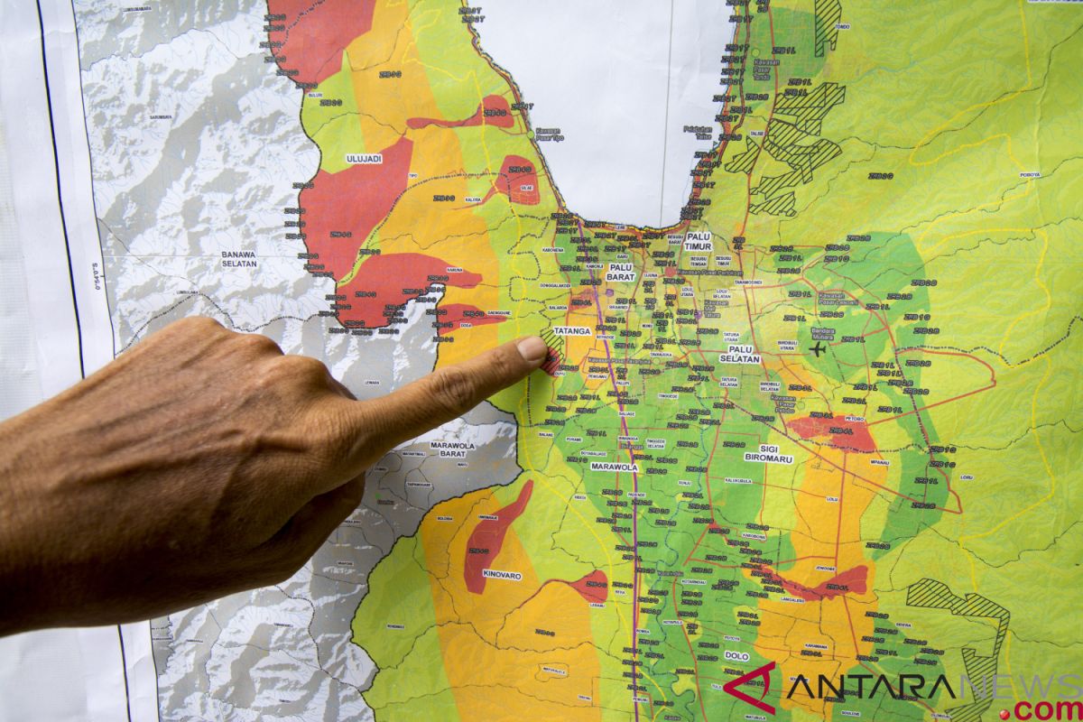 Gempa 5,8 magnitudo guncang Sigi, tak berpotensi tsunami