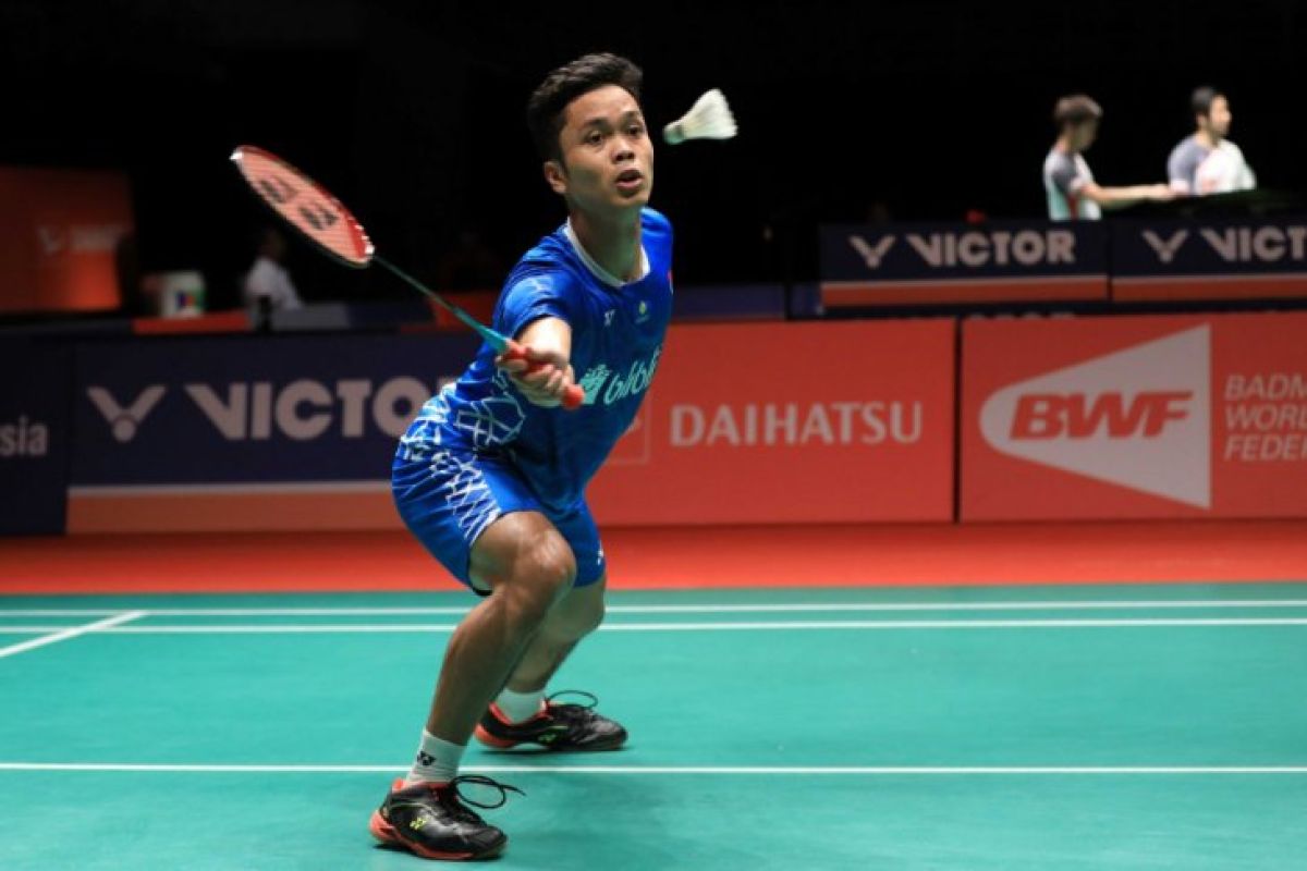 Ginting siap tantang Momota di perempat final