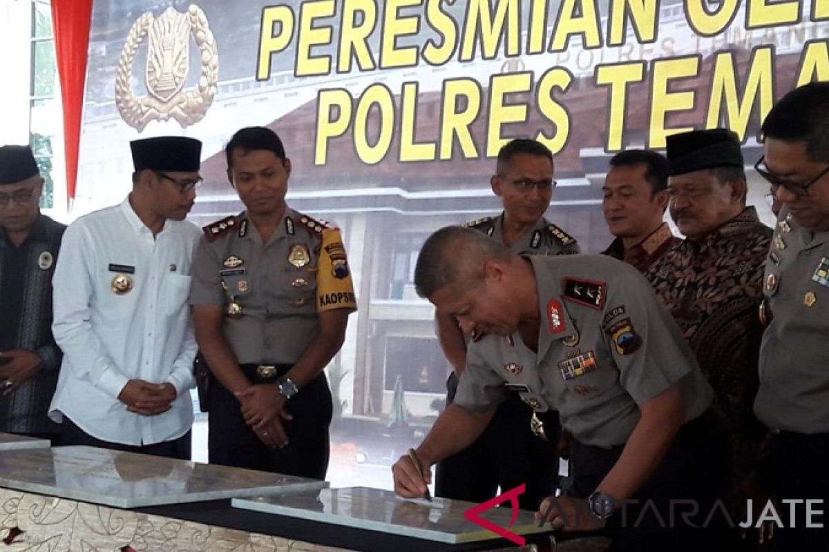 Ada ruang tahanan anak dan perempuan di Mapolres Temanggung